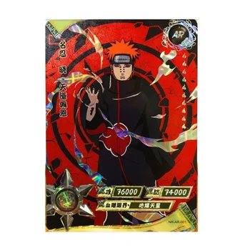 Подлинная карта KAYOU Naruto AR Card Xiao Organization Aurora Edition Pain Конан Сасори Тоби Зецу Дейдара Итачи Хошигаки Кисаме Хидан